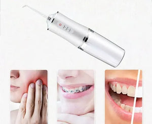Irrigador Bucal Limpiador Dental Portátil 130psi + Boquillas