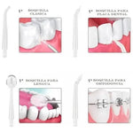 Irrigador Bucal Limpiador Dental Portátil 130psi + Boquillas